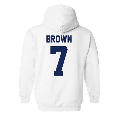 Rice - NCAA Football : Angelo "AJ" Brown - Classic Shersey Hooded Sweatshirt-1