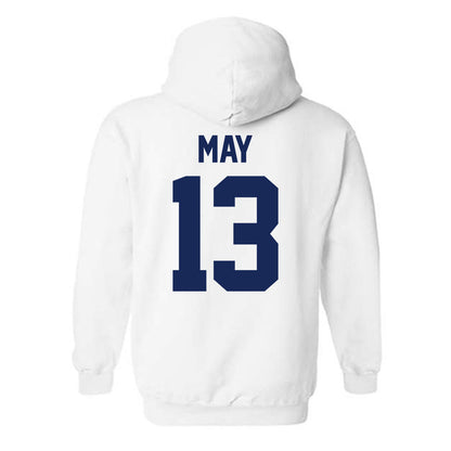 Rice - NCAA Football : Tariq May - Classic Shersey Hooded Sweatshirt-1