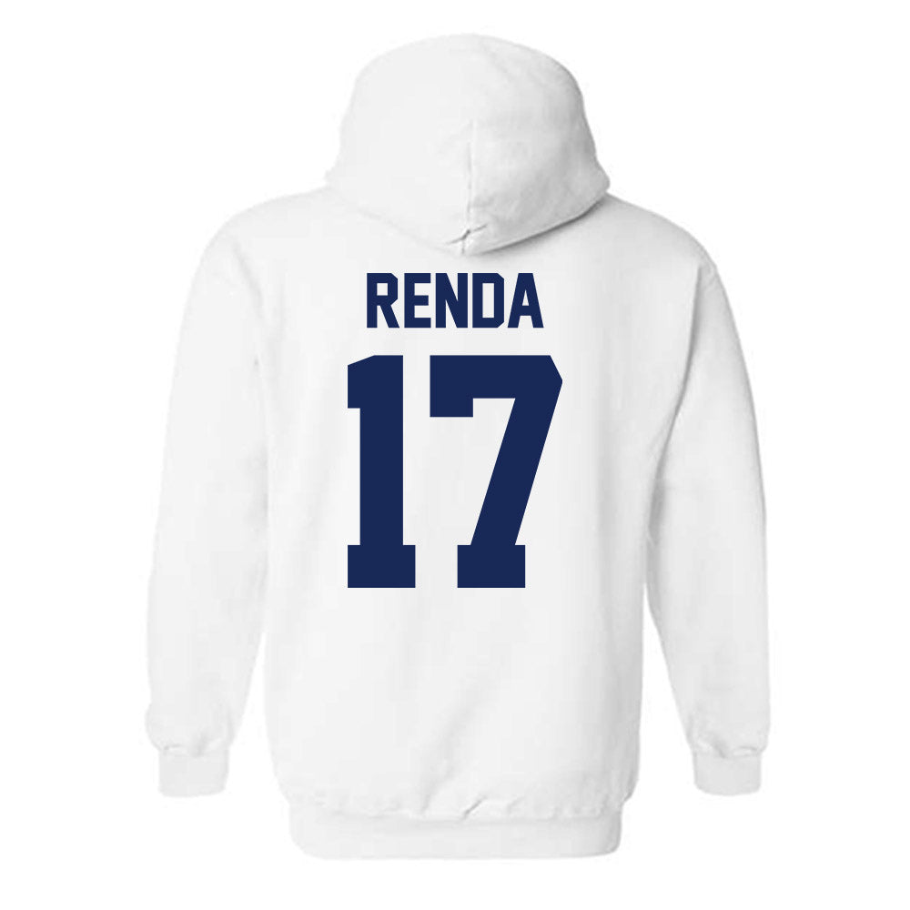 Rice - NCAA Football : Jake Renda - Classic Shersey Hooded Sweatshirt-1