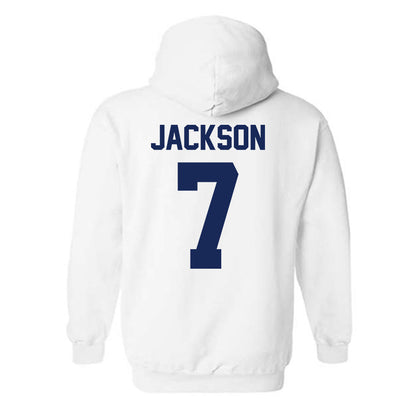 Rice - NCAA Football : Barry Jackson - Classic Shersey Hooded Sweatshirt-1