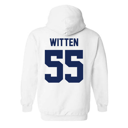 Rice - NCAA Football : CJ Witten - Classic Shersey Hooded Sweatshirt-1