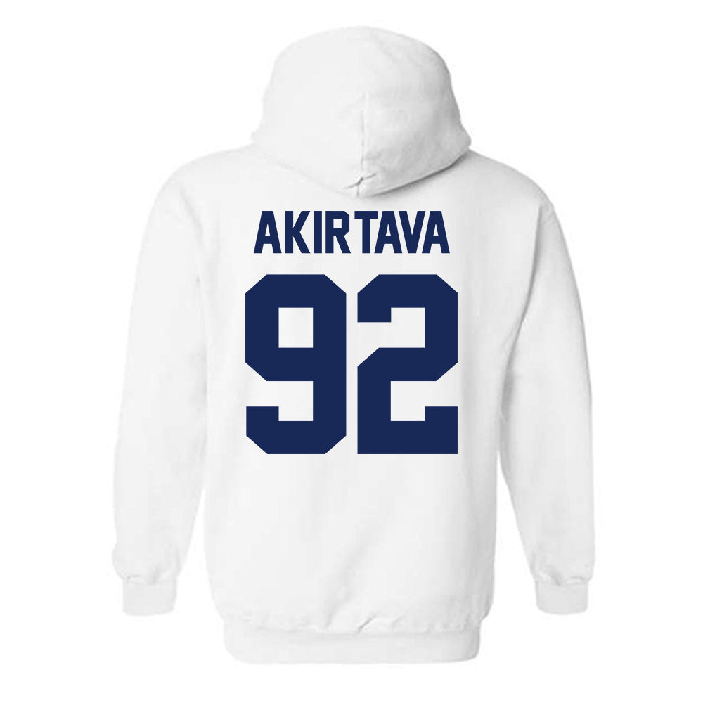 Rice - NCAA Football : Luca Akirtava - Classic Shersey Hooded Sweatshirt-1