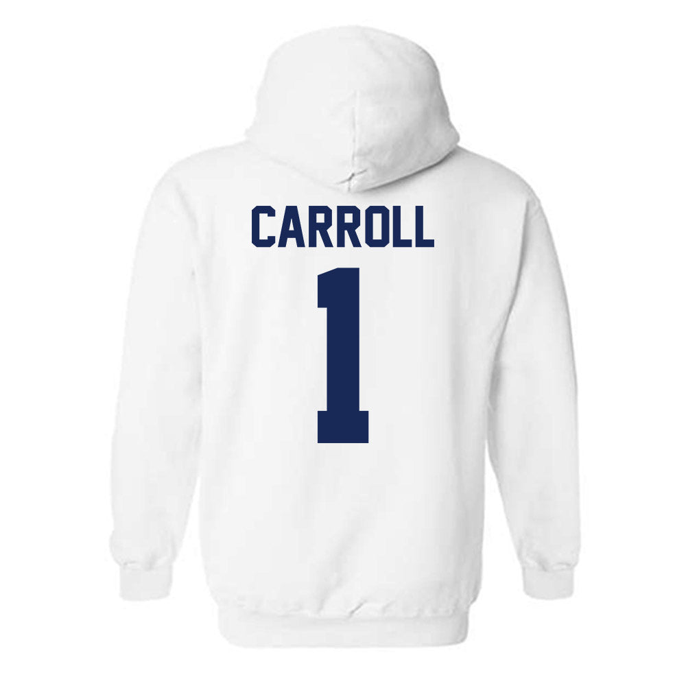 Rice - NCAA Men's Basketball : Cam Carroll - Classic Shersey Hooded Sweatshirt-1