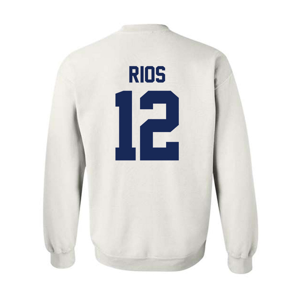 Rice - NCAA Baseball : Lorenzo Rios - Classic Shersey Crewneck Sweatshirt-1