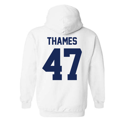 Rice - NCAA Football : Ty Thames - Classic Shersey Hooded Sweatshirt-1