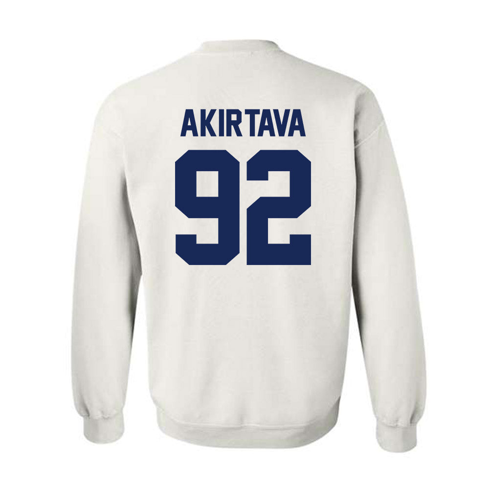 Rice - NCAA Football : Luca Akirtava - Classic Shersey Crewneck Sweatshirt-1