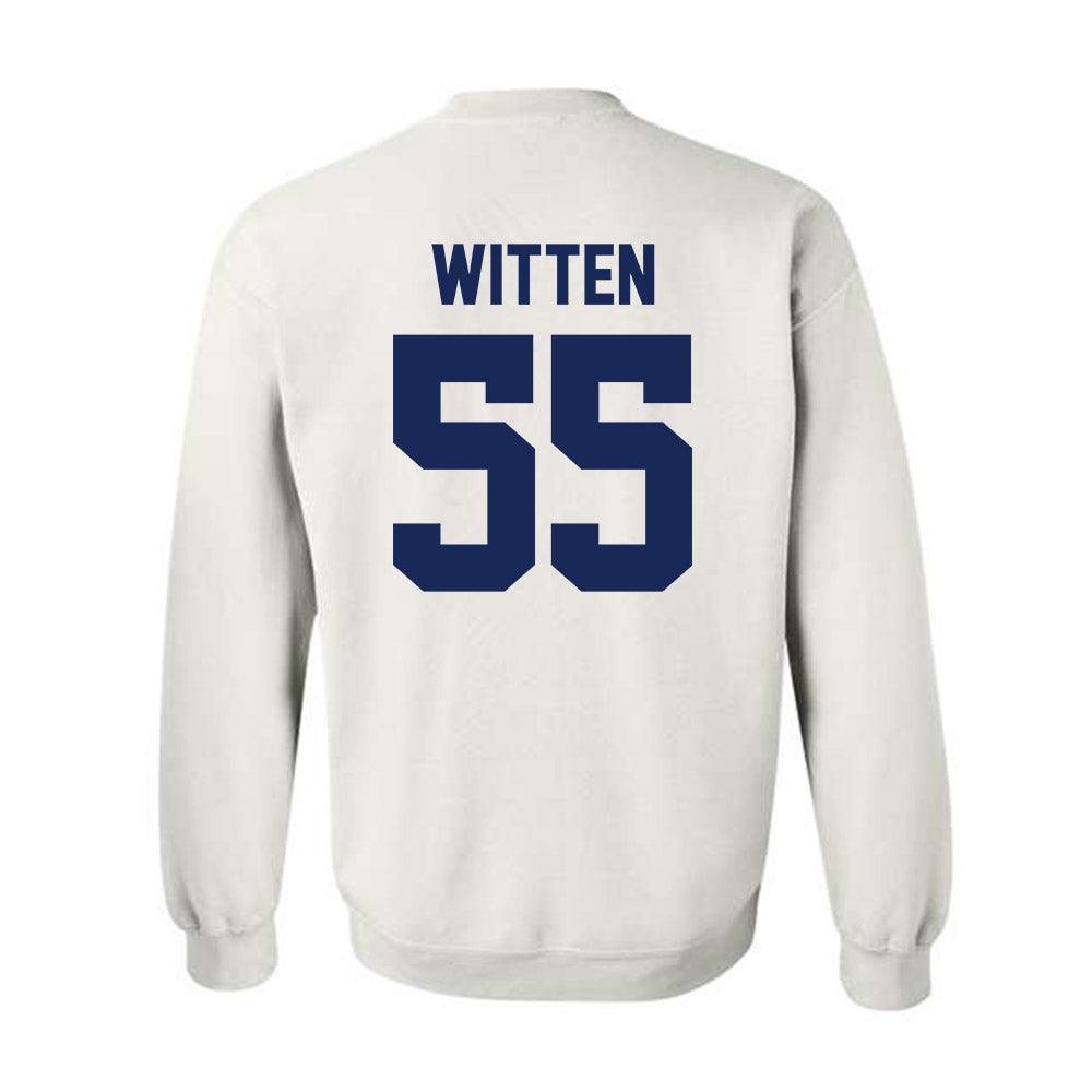 Rice - NCAA Football : CJ Witten - Classic Shersey Crewneck Sweatshirt-1