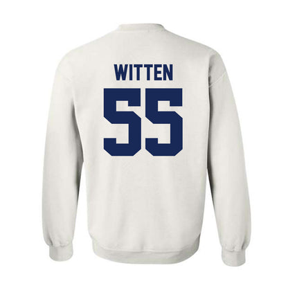 Rice - NCAA Football : CJ Witten - Classic Shersey Crewneck Sweatshirt-1