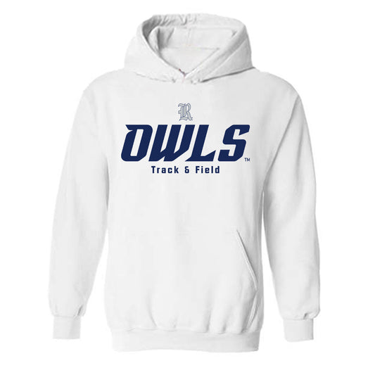 Rice - NCAA Men's Track & Field : Max Bacon - Classic Shersey Hooded Sweatshirt-0