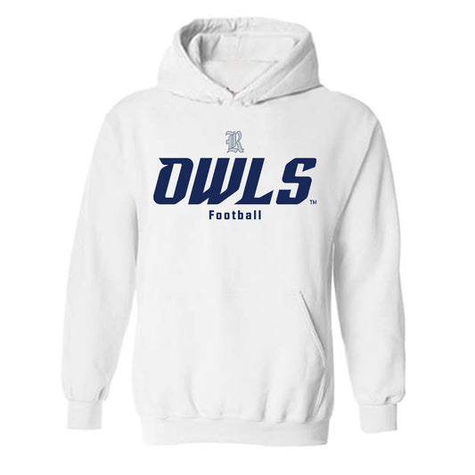 Rice - NCAA Football : Micah Barnett - Classic Shersey Hooded Sweatshirt-0