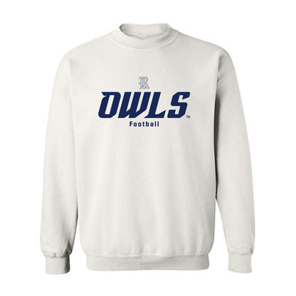 Rice - NCAA Football : Jacurri Brown - Classic Shersey Crewneck Sweatshirt-0