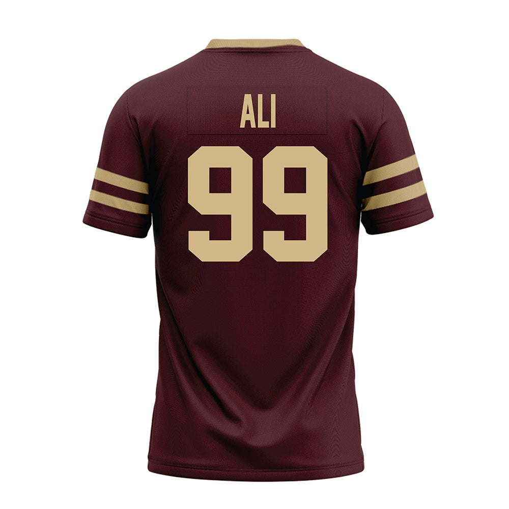 Texas State - NCAA Football : Jussiah Ali - Premium Football Jersey-1