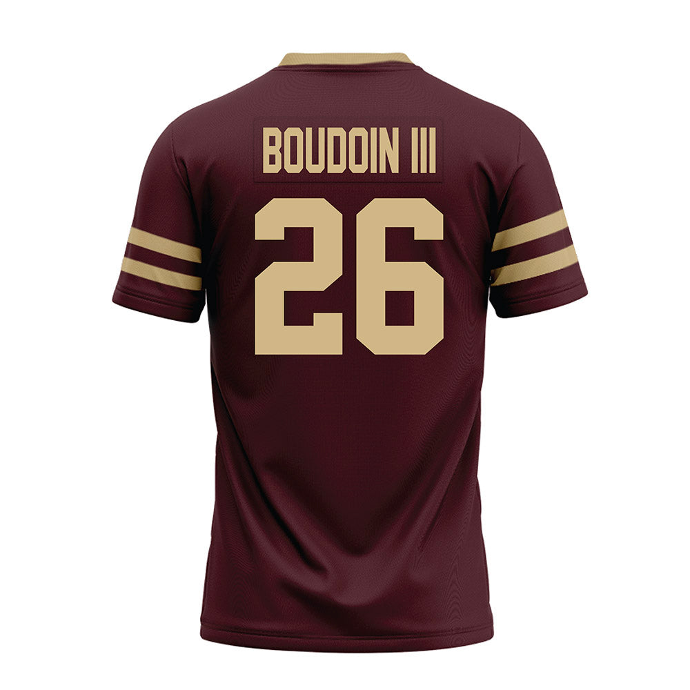 Texas State - NCAA Football : Michael Boudoin III - Premium Football Jersey