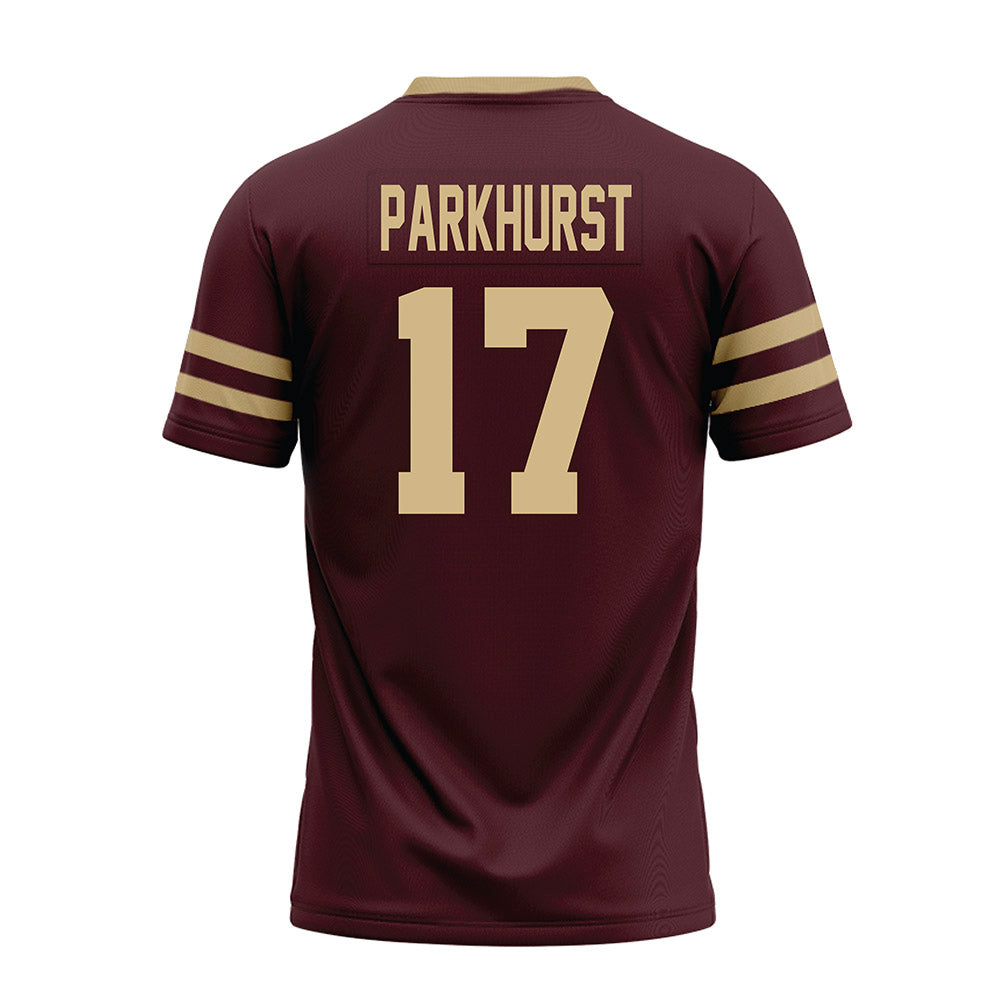 Texas State - NCAA Football : Gavin Parkhurst - Premium Football Jersey-1