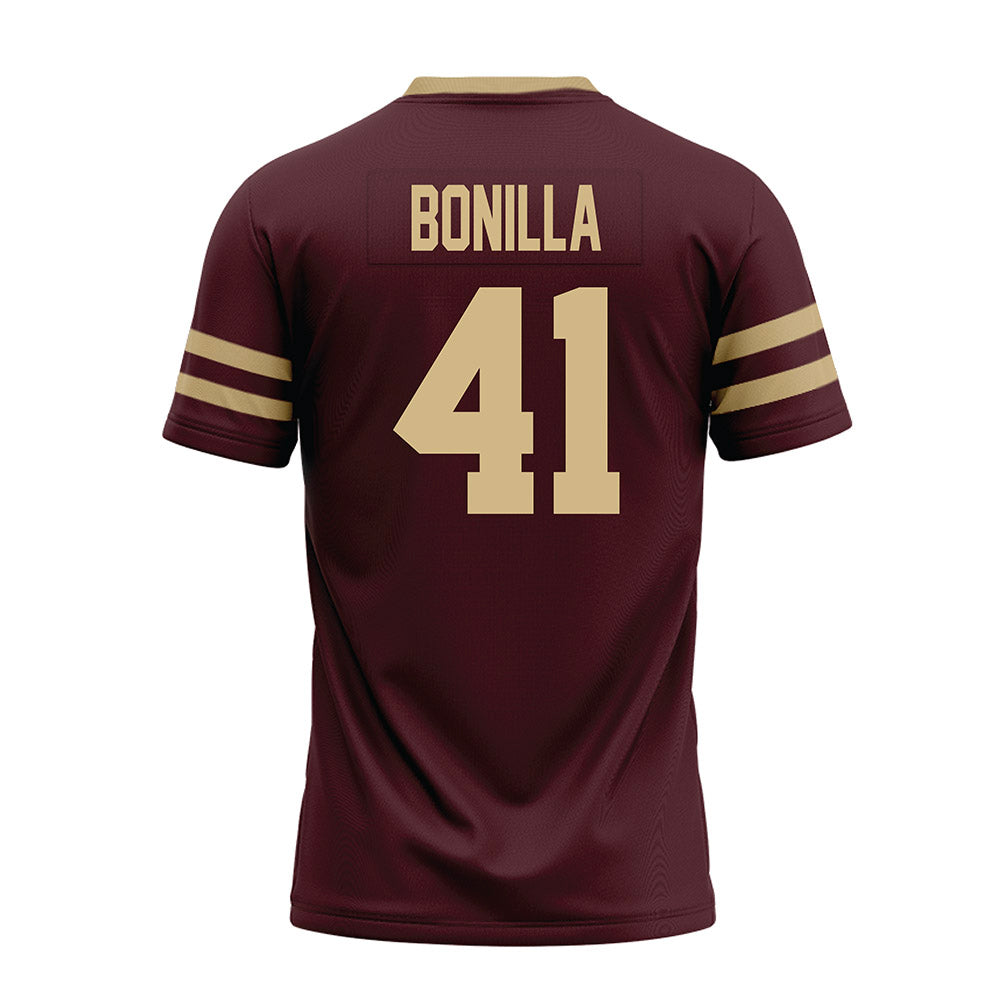 Texas State - NCAA Football : Jacob Bonilla - Premium Football Jersey-1