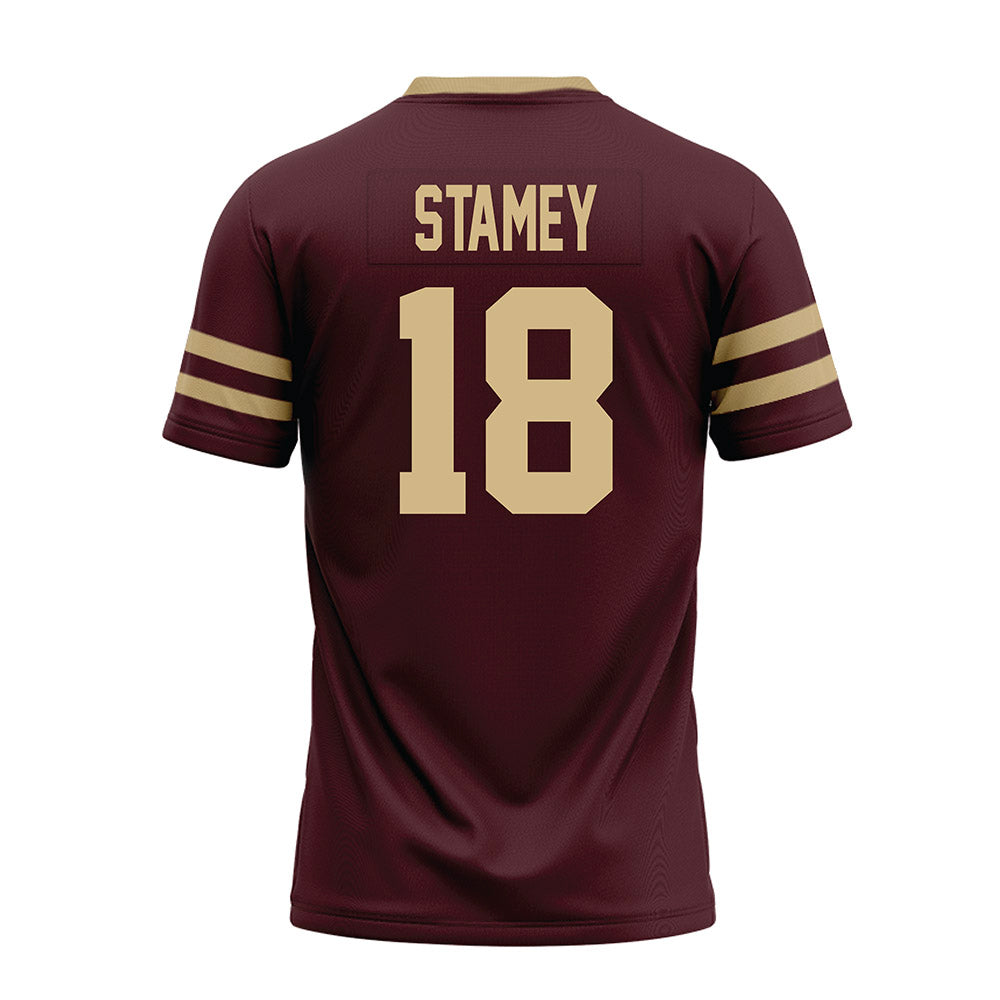 Texas State - NCAA Football : Ty Stamey - Premium Football Jersey-1
