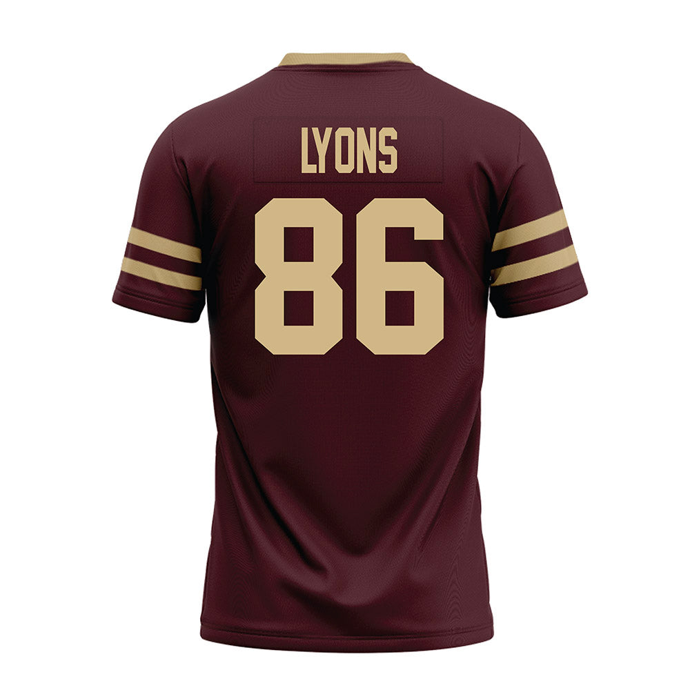 Texas State - NCAA Football : Titus Lyons - Premium Football Jersey-1