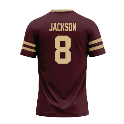 Texas State - NCAA Football : Brad Jackson - Premium Football Jersey-1