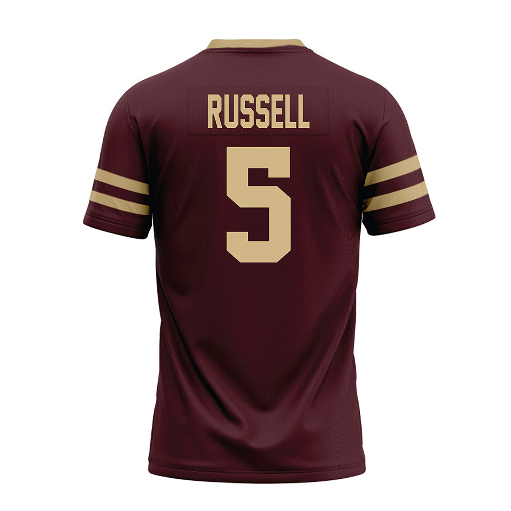 Texas State - NCAA Football : Donterry Russell - Premium Football Jersey-1