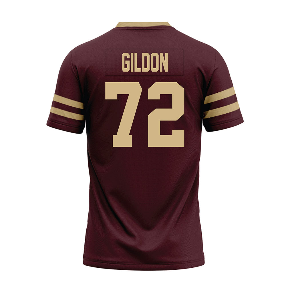 Texas State - NCAA Football : Kirk Gildon - Premium Football Jersey-1