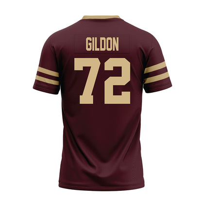 Texas State - NCAA Football : Kirk Gildon - Premium Football Jersey-1