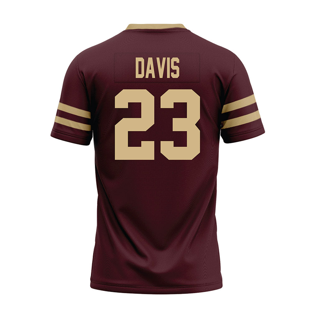 Texas State - NCAA Football : Darius Davis - Premium Football Jersey-1