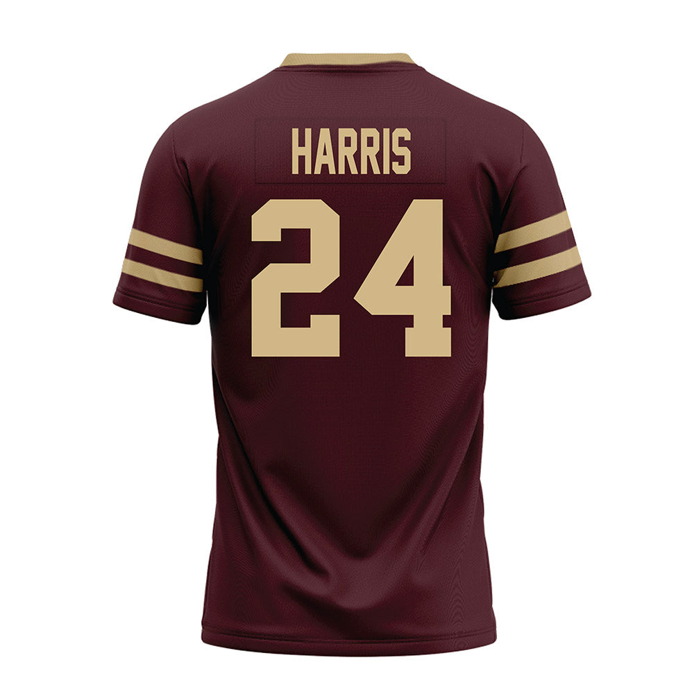 Texas State - NCAA Football : Juntavious Harris - Premium Football Jersey-1