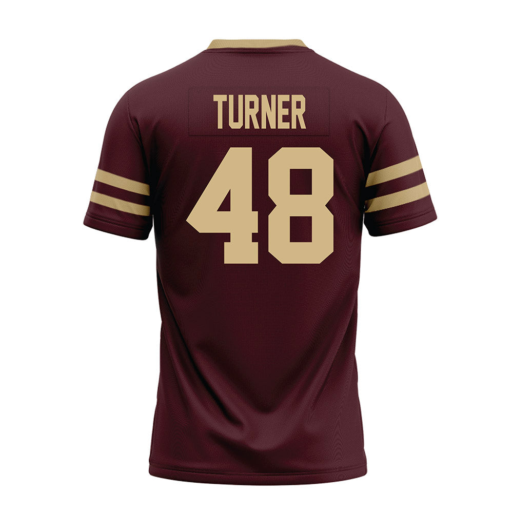 Texas State - NCAA Football : Austin Turner - Premium Football Jersey-1