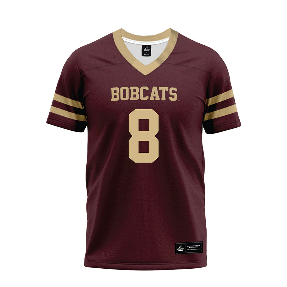 Texas State - NCAA Football : Brad Jackson - Premium Football Jersey-0