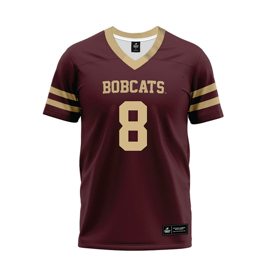 Texas State - NCAA Football : Brad Jackson - Premium Football Jersey-0