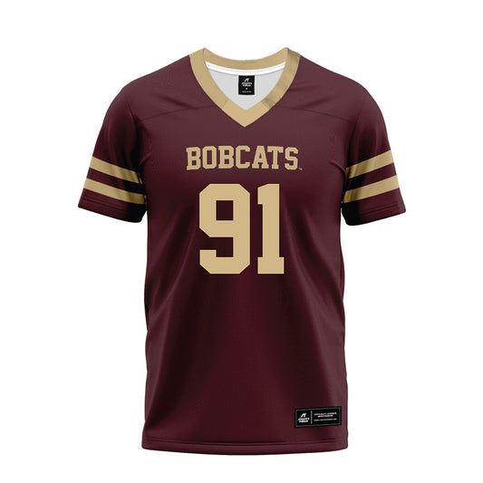 Texas State - NCAA Football : Jp Deeter - Premium Football Jersey-0