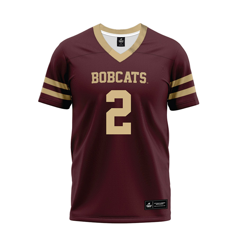Texas State - NCAA Football : Kylen Evans - Premium Football Jersey-0