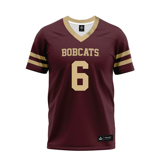 Texas State - NCAA Football : Easton Webb - Premium Football Jersey-0