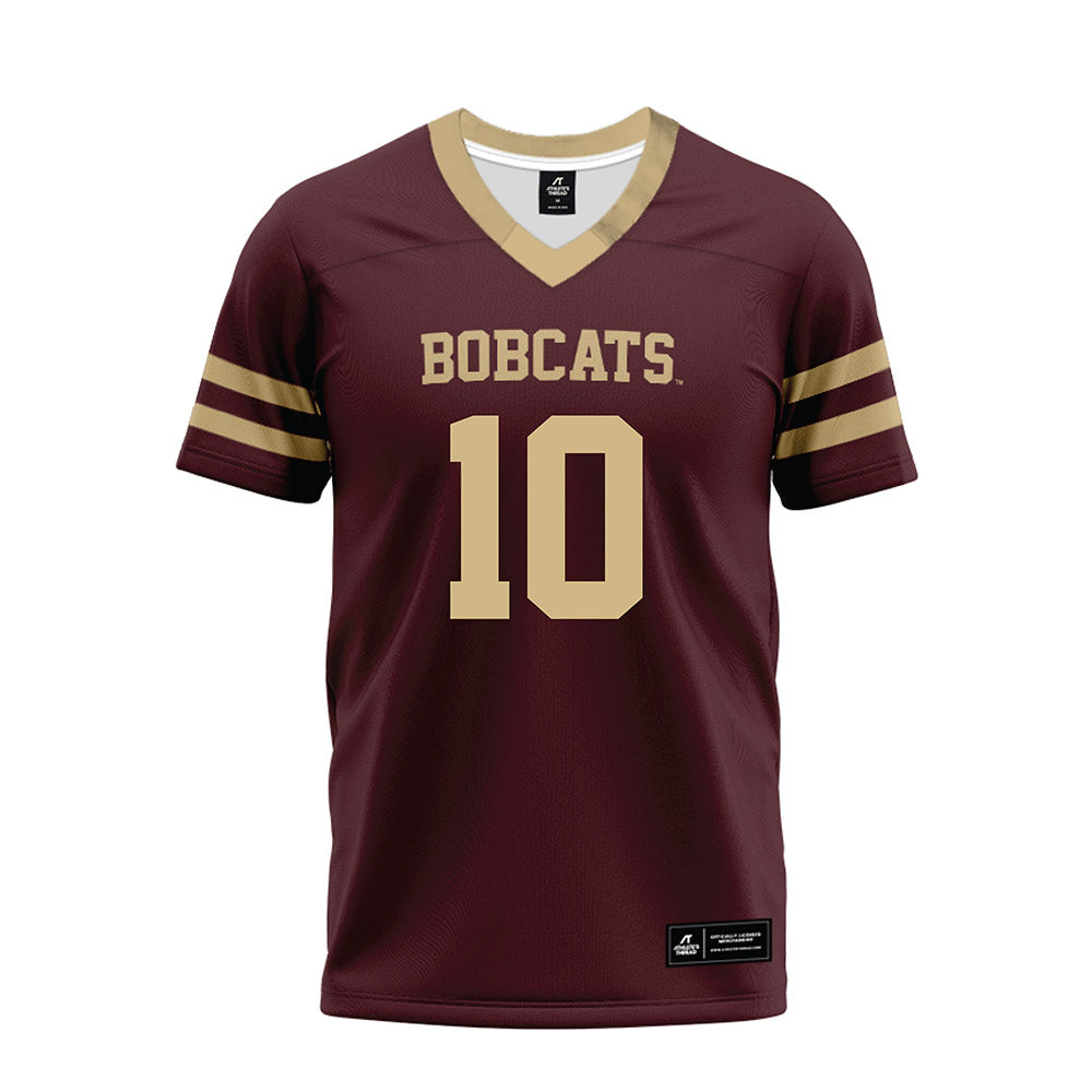 Texas State - NCAA Football : Cole Nilles - Premium Football Jersey-0
