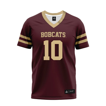 Texas State - NCAA Football : Cole Nilles - Premium Football Jersey-0
