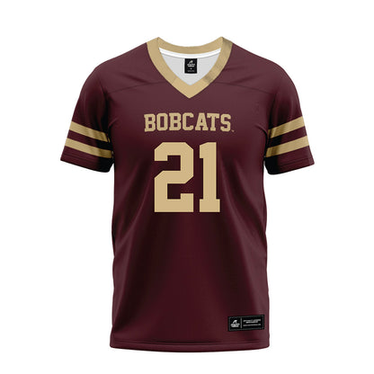Texas State - NCAA Football : Cole Pryor - Premium Football Jersey-0