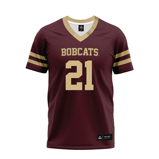 Texas State - NCAA Football : Cole Pryor - Premium Football Jersey-0