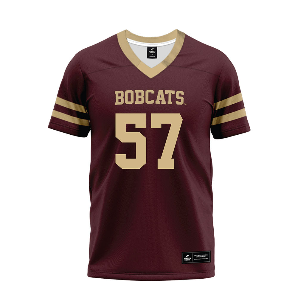 Texas State - NCAA Football : Ian Langford - Premium Football Jersey-0