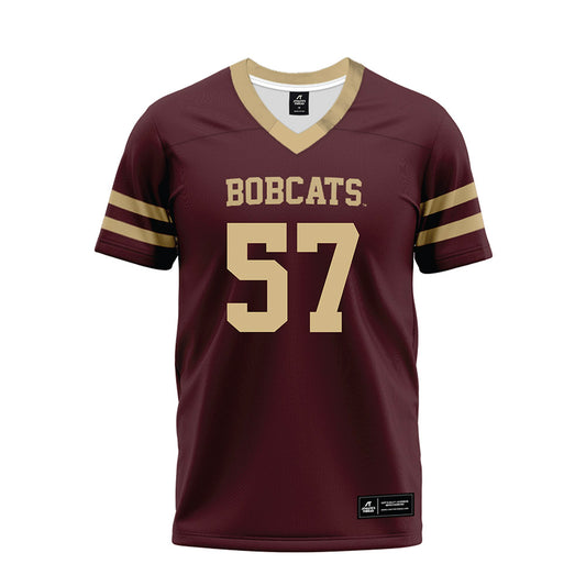 Texas State - NCAA Football : Ian Langford - Premium Football Jersey-0