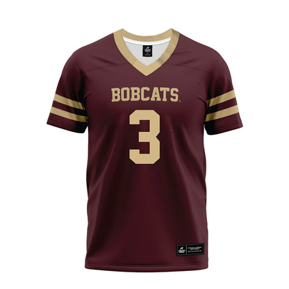 Texas State - NCAA Football : Zech Sample - Premium Football Jersey-0