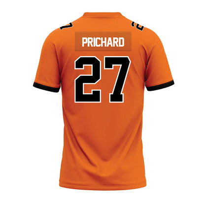 Campbell - NCAA Football : Davis Prichard - Premium Football Jersey-1