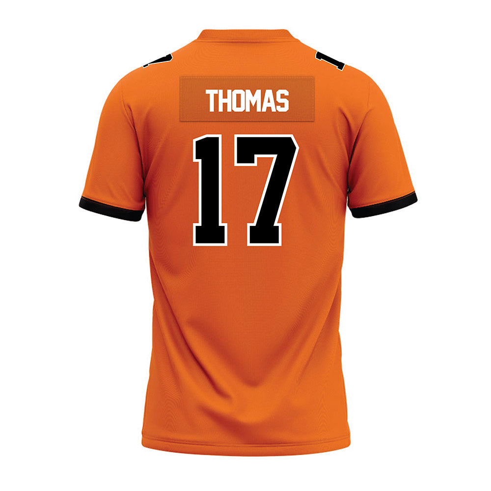 Campbell - NCAA Football : Malachi Thomas - Premium Football Jersey-1