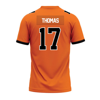 Campbell - NCAA Football : Malachi Thomas - Premium Football Jersey-1