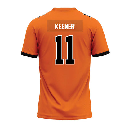 Campbell - NCAA Football : Stevie Keener - Premium Football Jersey-1