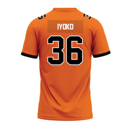 Campbell - NCAA Football : Daniel Iyoko - Premium Football Jersey-1