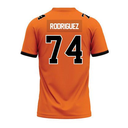 Campbell - NCAA Football : John Rodriguez - Premium Football Jersey-1