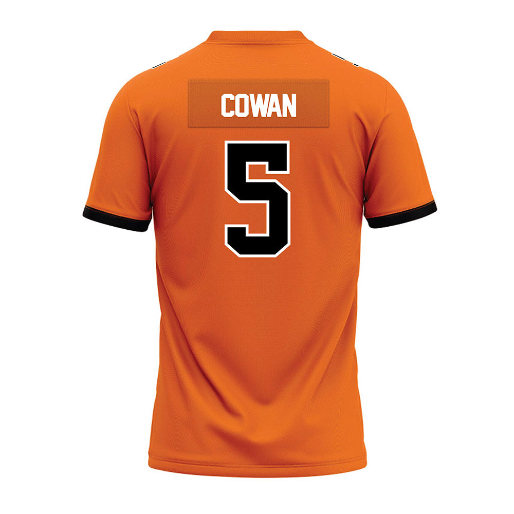 Campbell - NCAA Football : Javon Cowan - Premium Football Jersey-1
