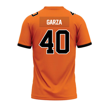 Campbell - NCAA Football : Justin Garza - Premium Football Jersey-1