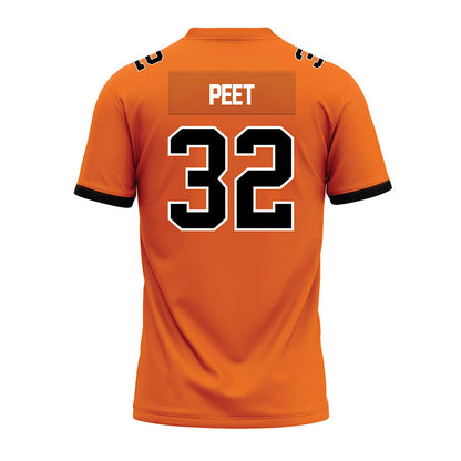 Campbell - NCAA Football : Ex-Avier Peet - Premium Football Jersey-1