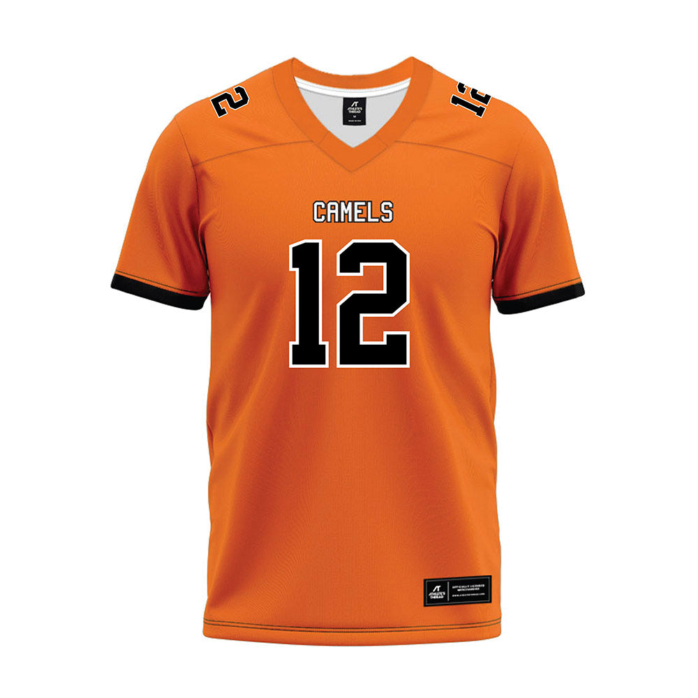 Campbell - NCAA Football : Kaleb Simpkins - Premium Football Jersey-0